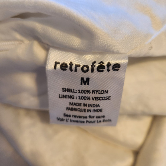 Retrofete White Strapless Mini Dress - Picture 8 of 9